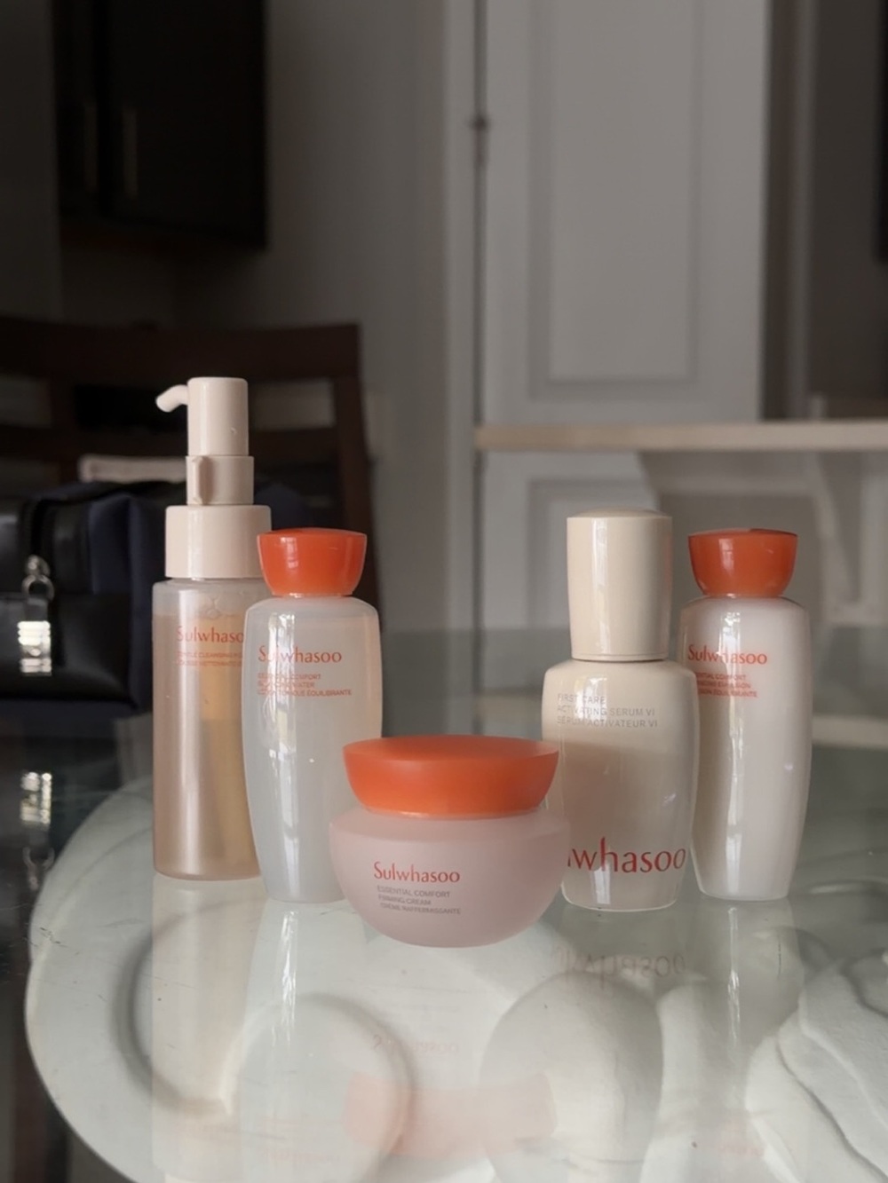 Sulwhasoo Radiant Skin Care Set - White with Orange Caps